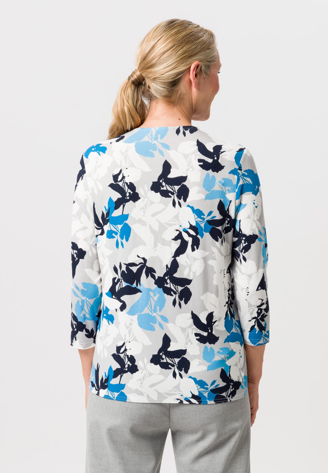 Blusenshirt mit tollem Blütendruck - Bild 2