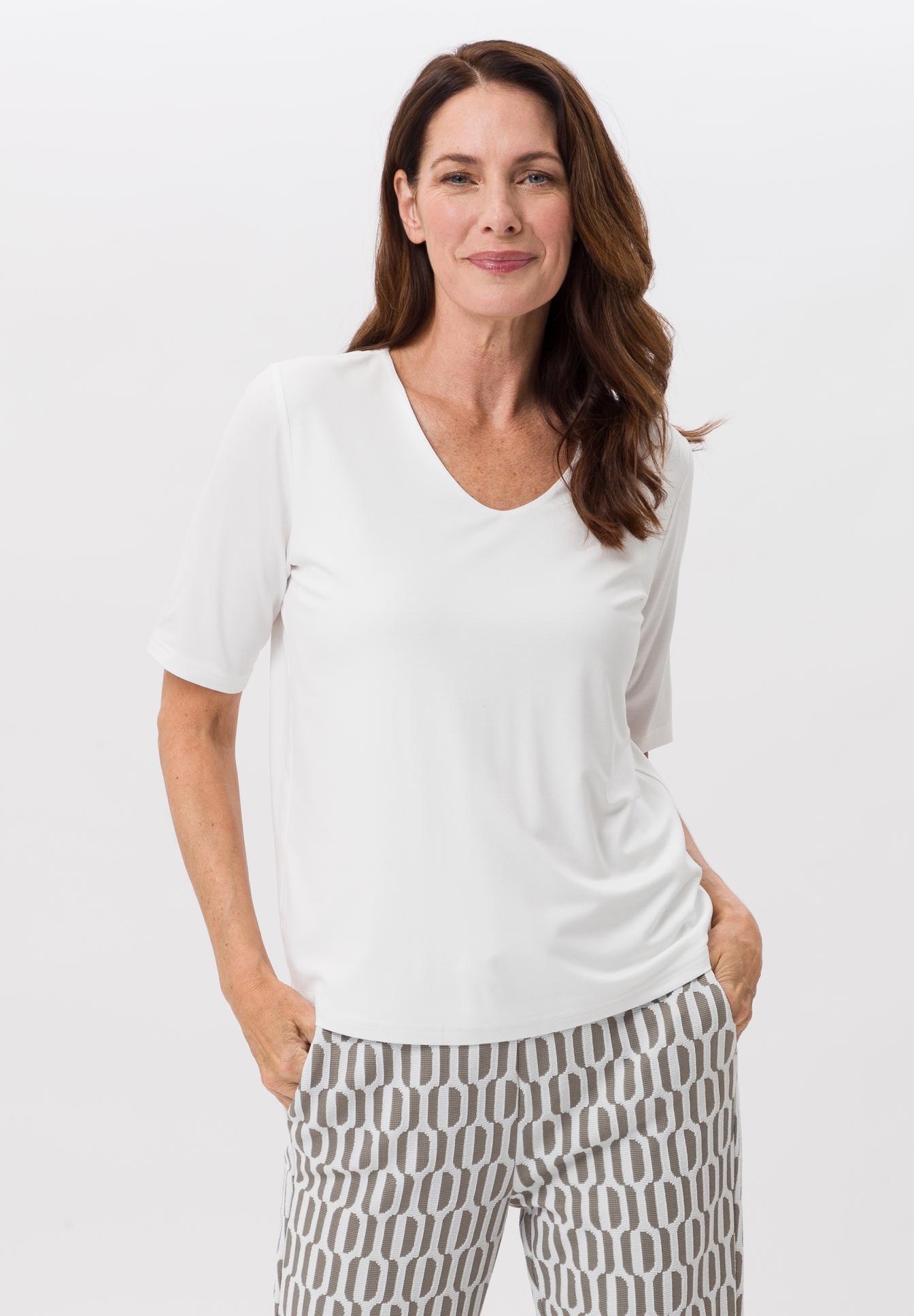 Kurzarmshirt aus weichem Jersey - Produktbild 1