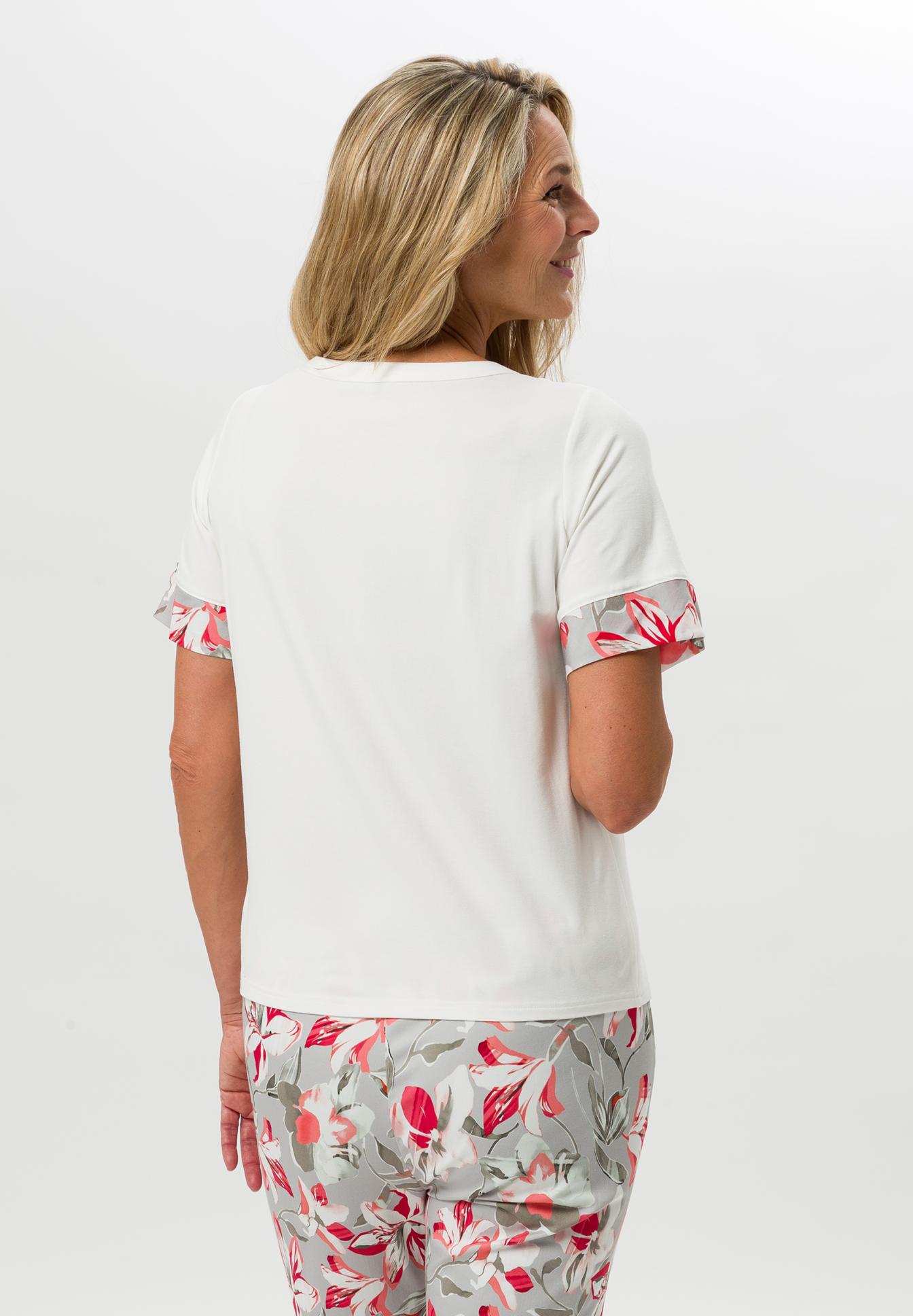 Feminine shirt in a mix of materials - Bild 2