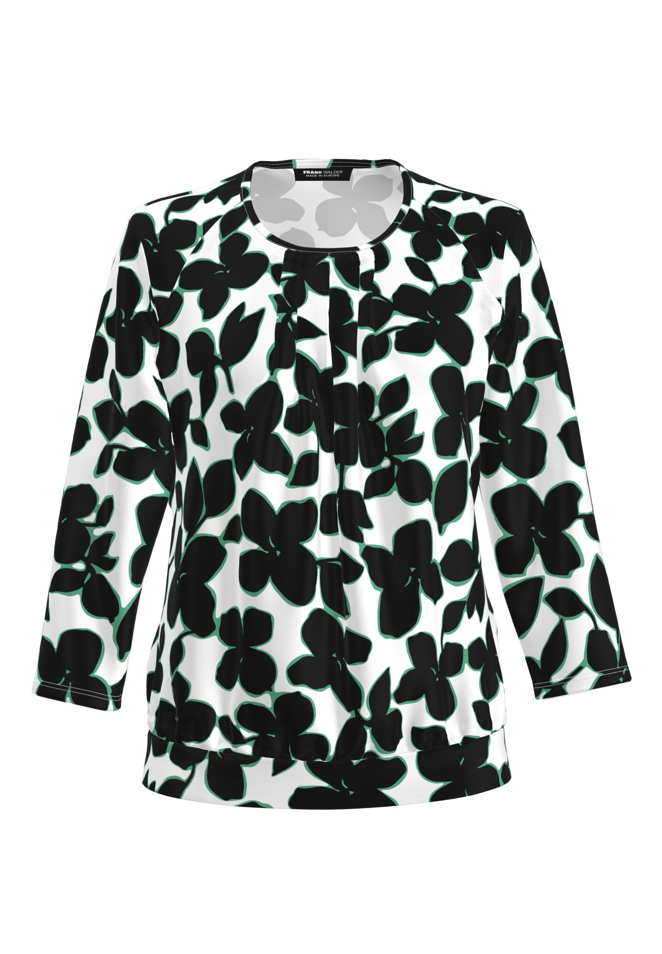 Blouse shirt with floral design - Product Image 1