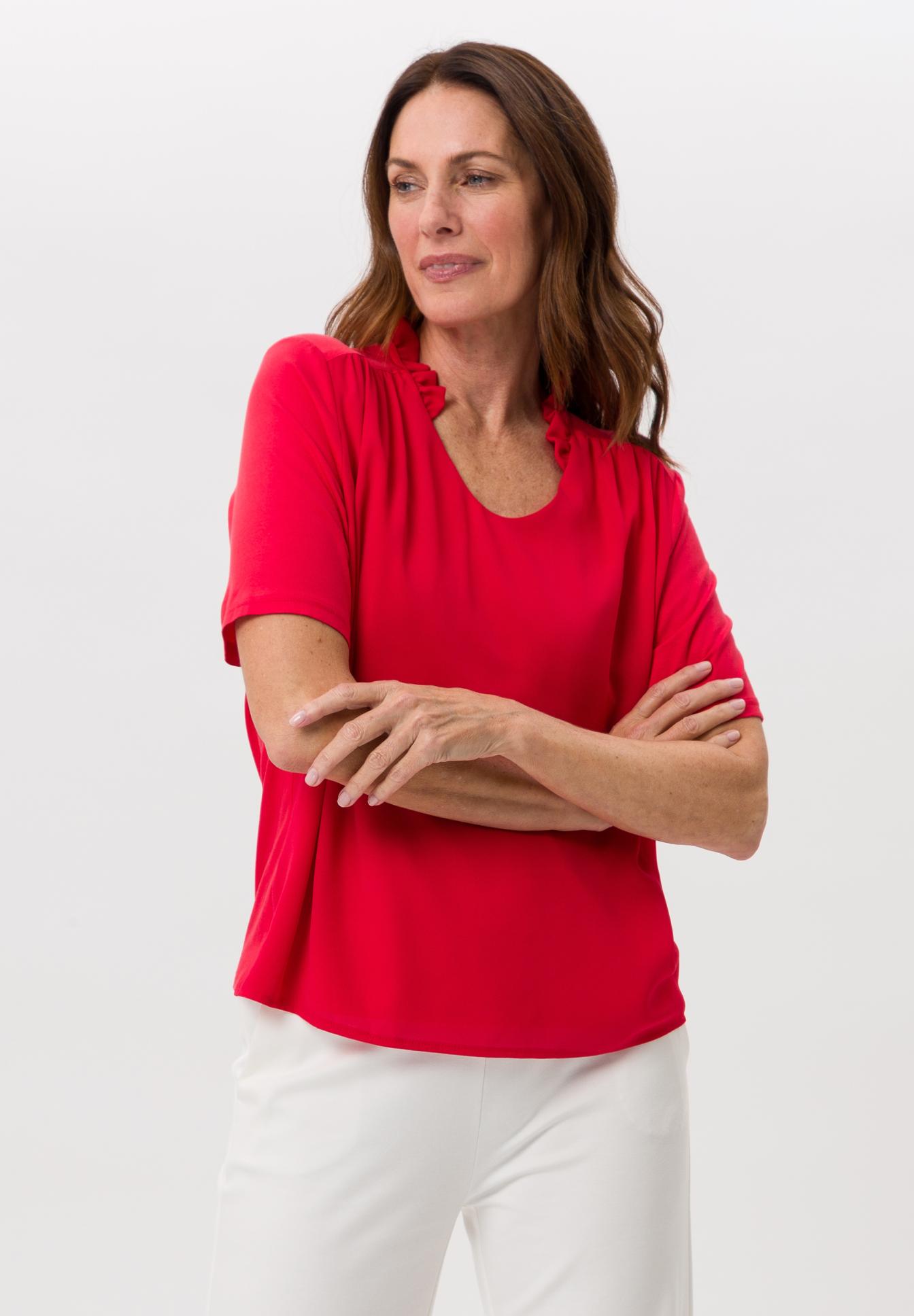 Blouse shirt with a romantic touch - Product Image 1