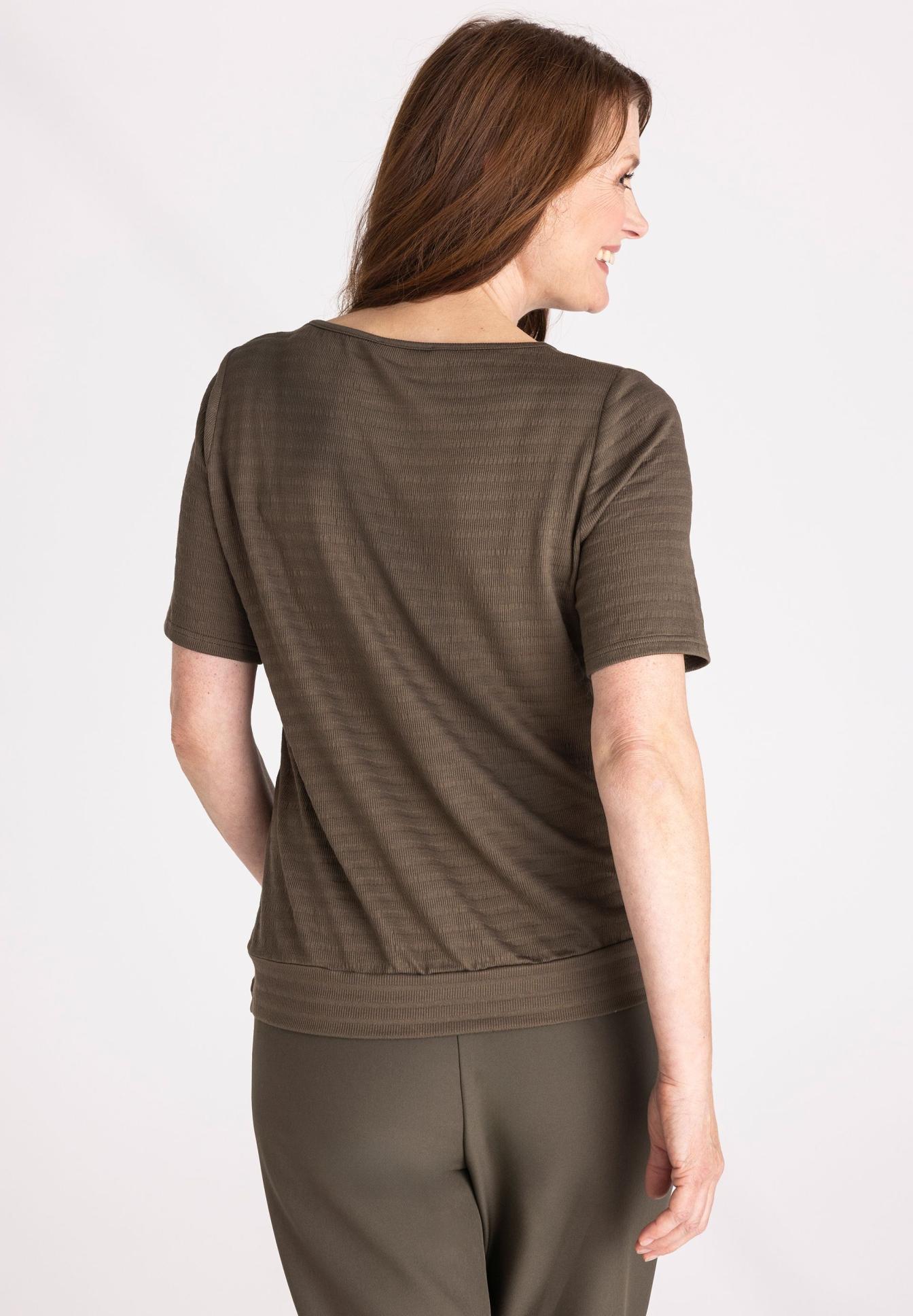 T-Shirt mit Bindebanddetail - Bild 2