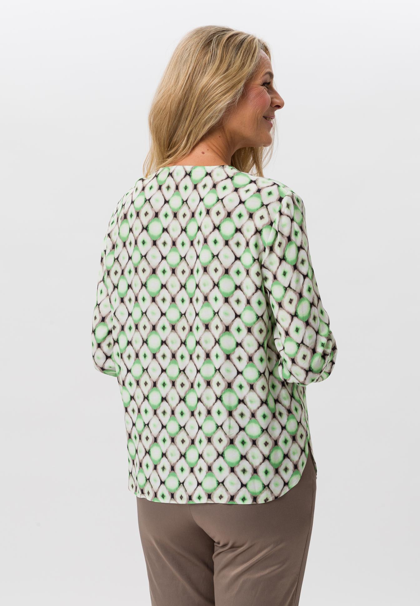 Long sleeve blouse with elegant button placket - Bild 2