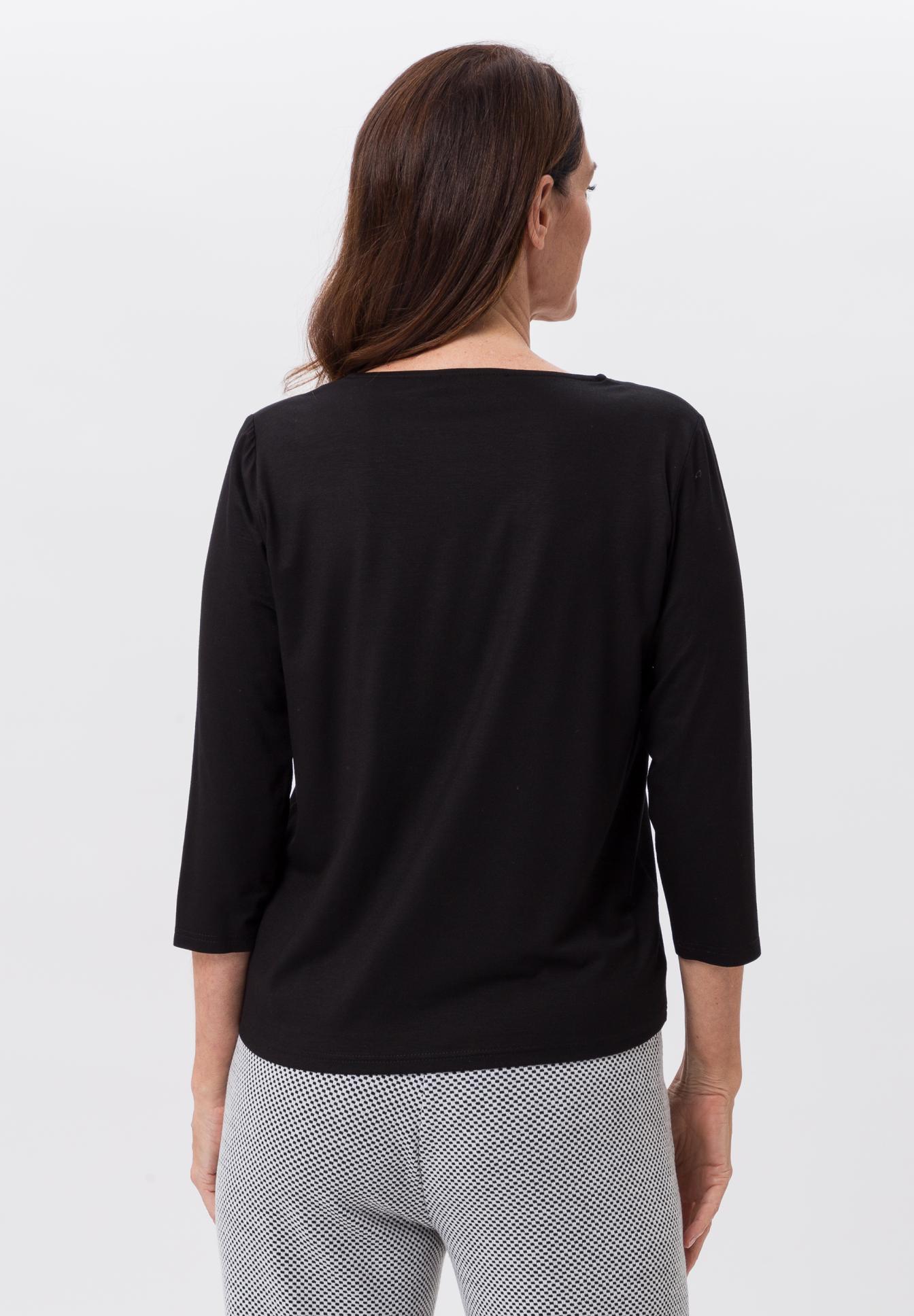 3/4 sleeve shirt with V-neck - Bild 2
