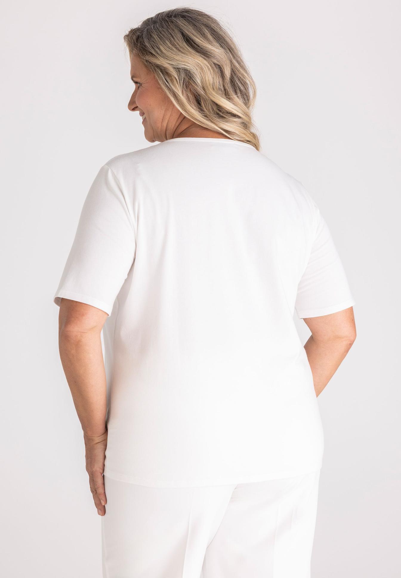 T-Shirt mit floralem Print - Bild 2