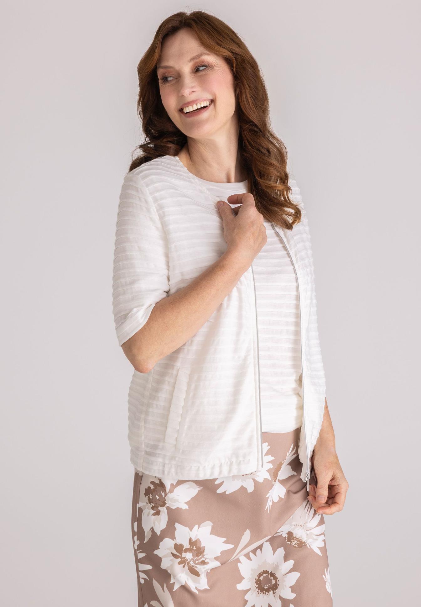 Lightweight jacket With ribbed cuffs - Product Image 1