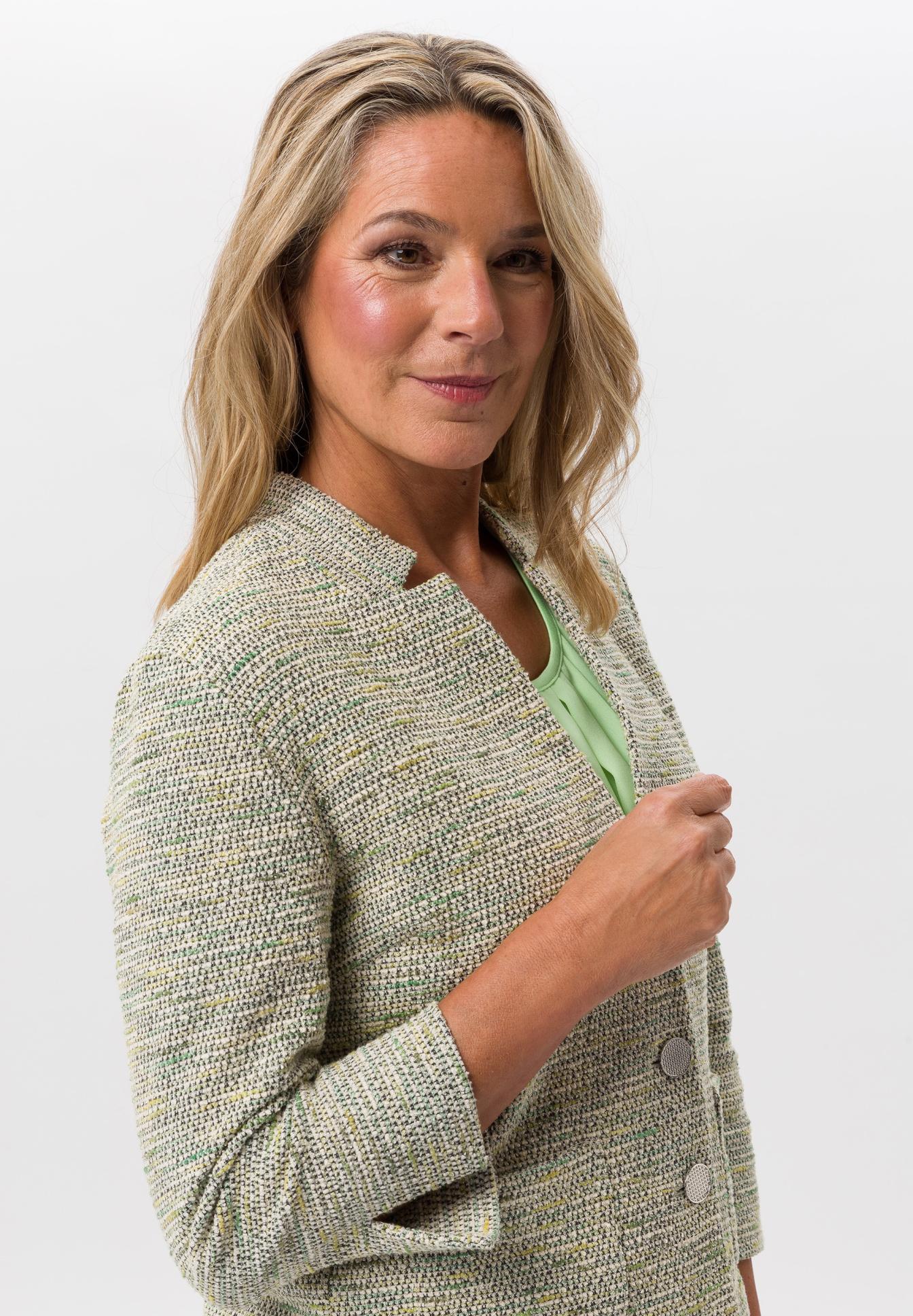 Blazer made from textured jersey - Bild 4