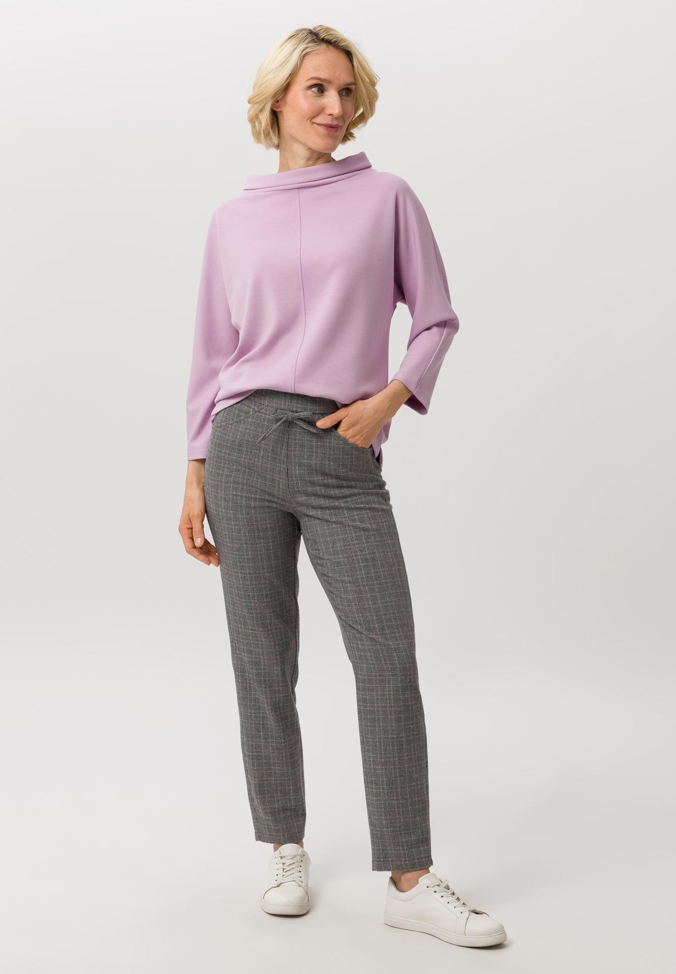 Trousers In fashionable glen check - Product Image 2