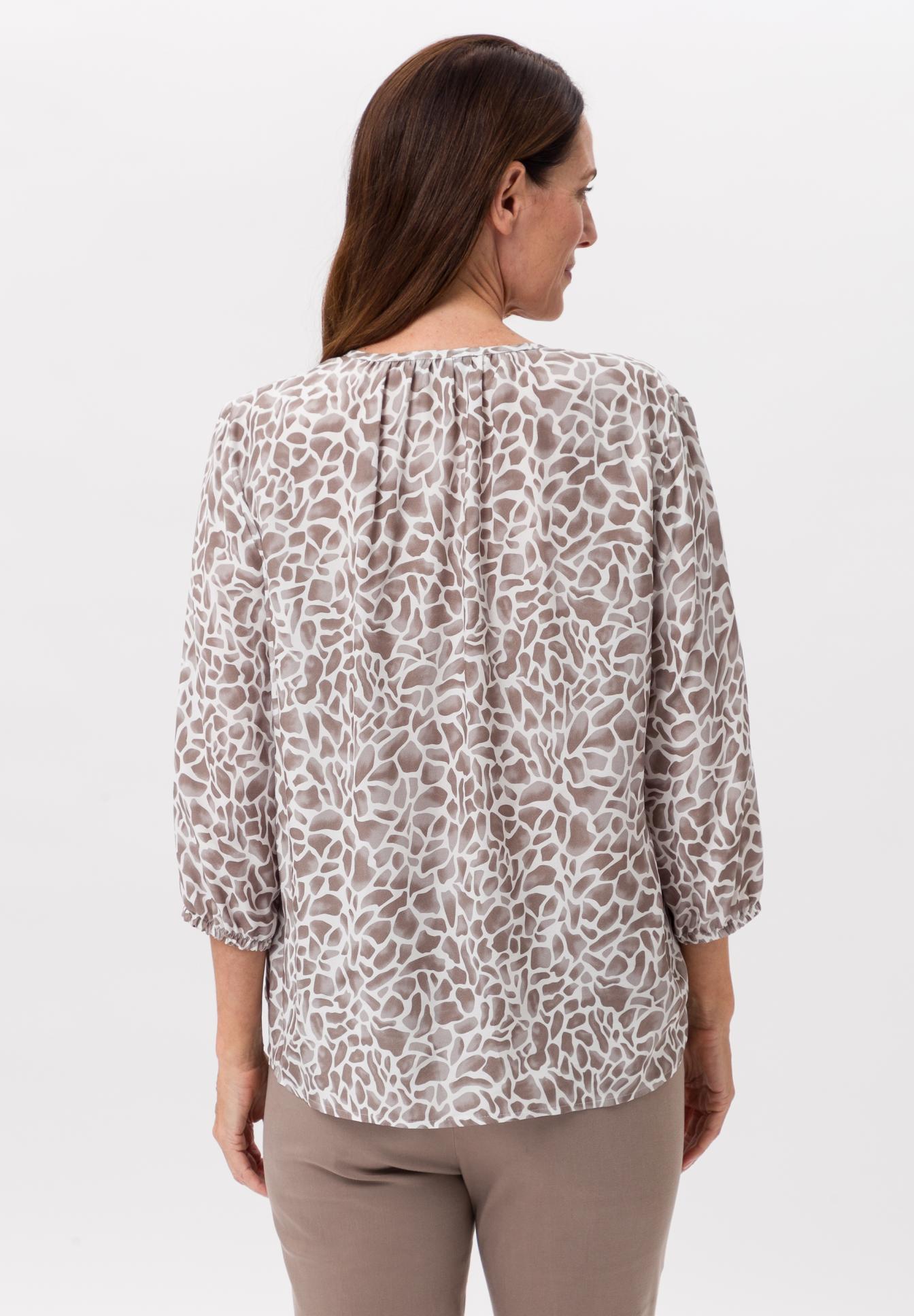 Blouse in a trendy animal print - Bild 2