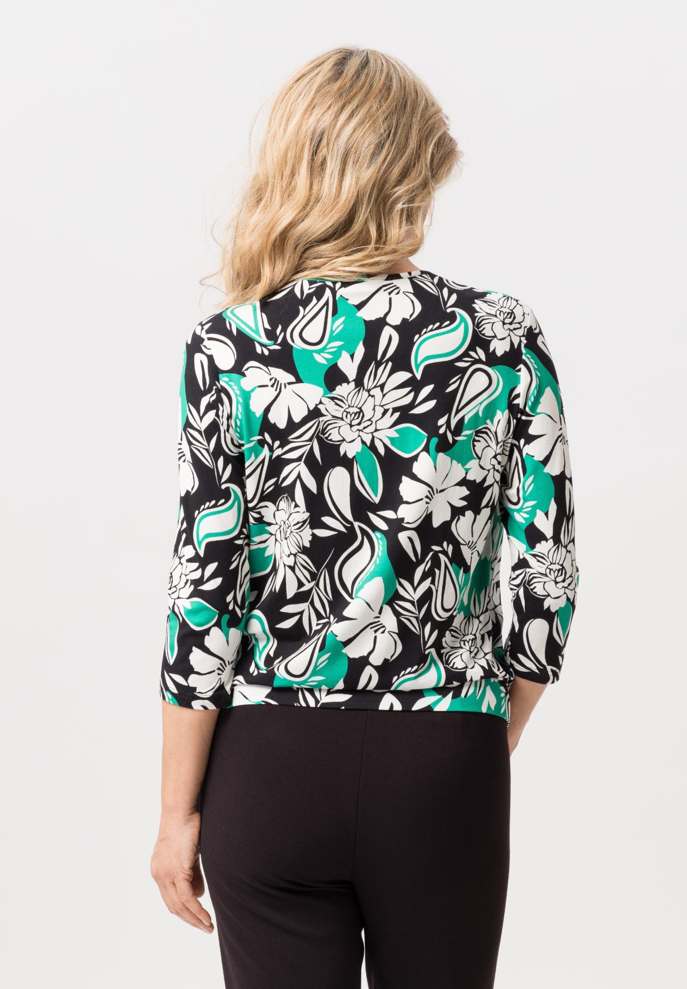 Blouse shirt with floral design - Bild 2