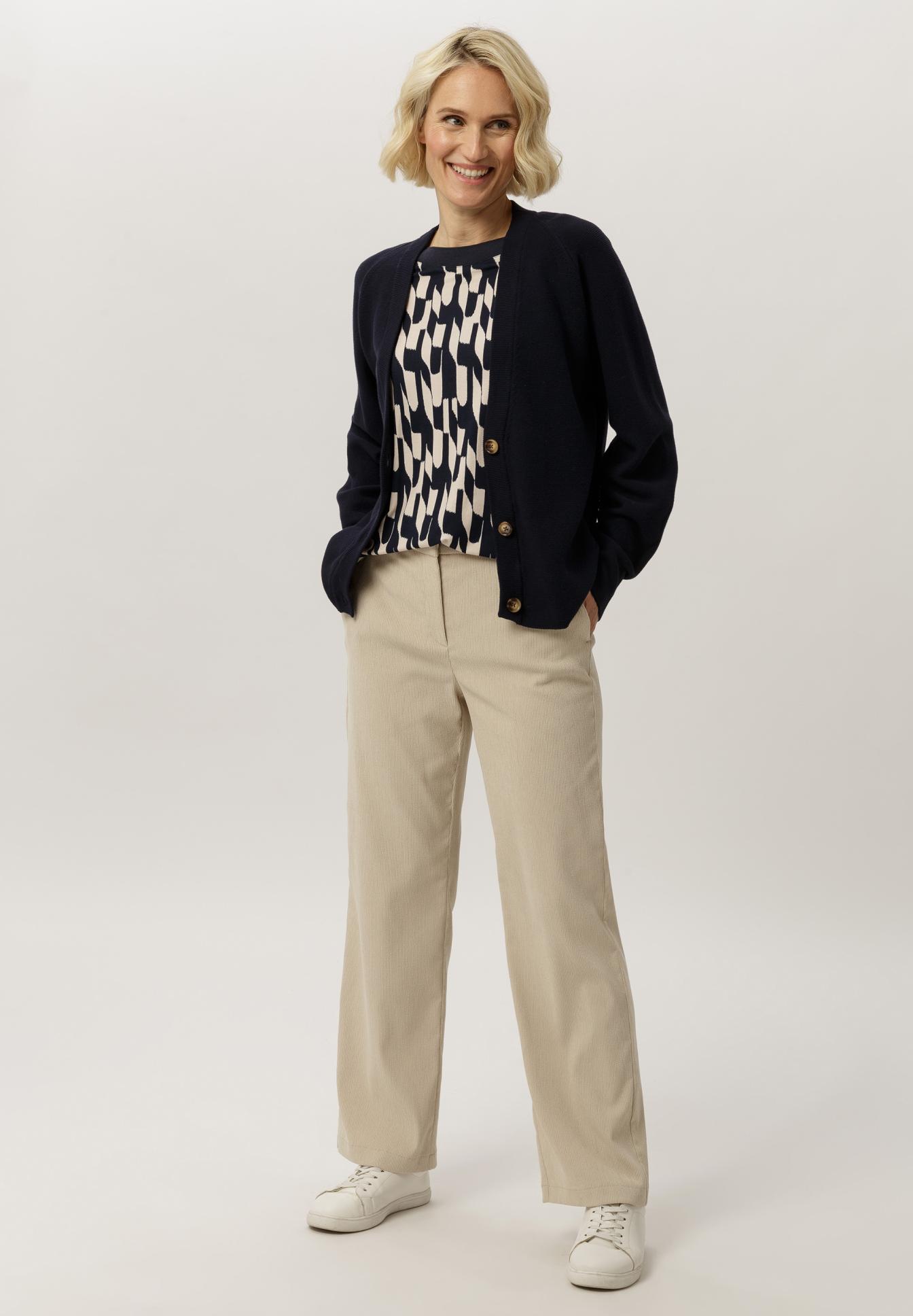Shirt With knitted cuffs - Product Image 2