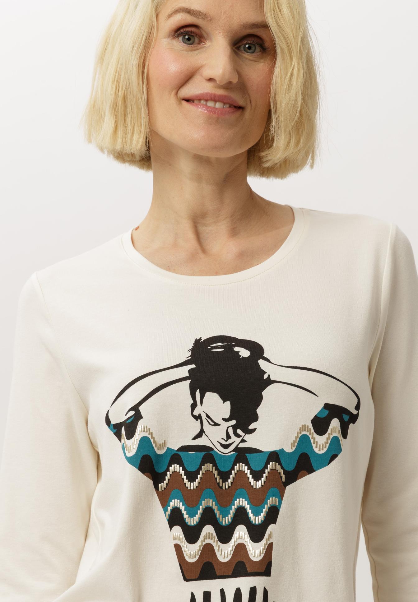 Shirt mit Motivprint - Bild 4