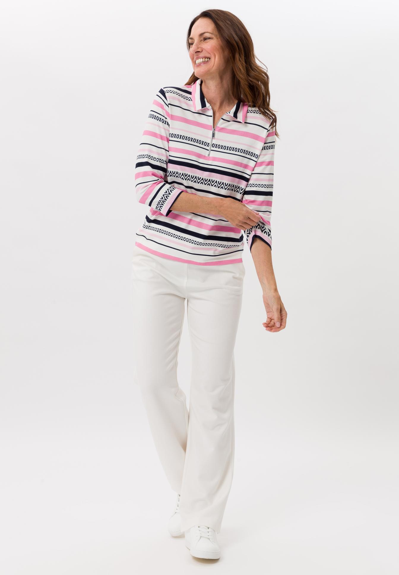 Polo-Shirt mit sportivem Zipper - Produktbild 2