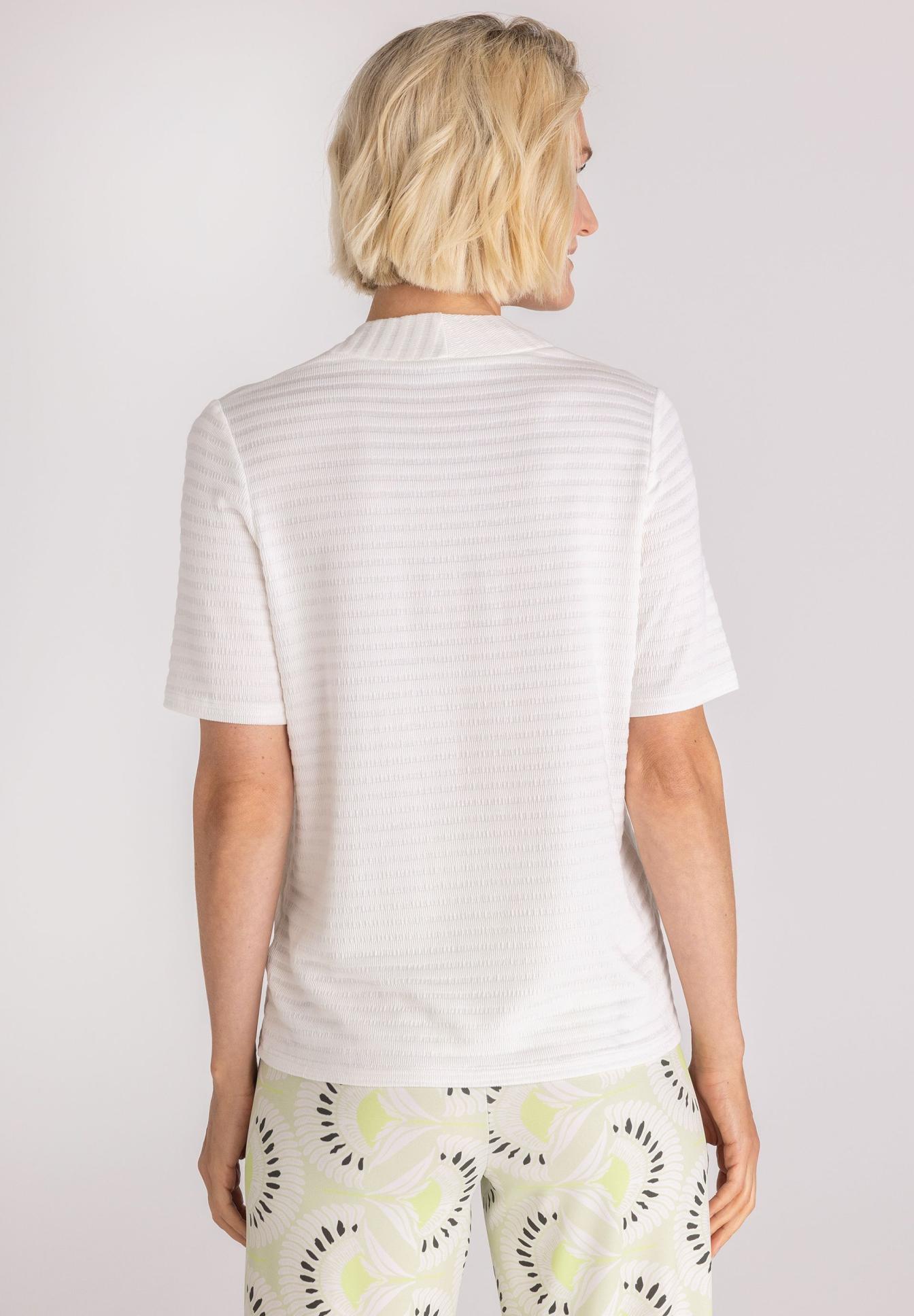 T-Shirt mit Struktur-Optik - Bild 2
