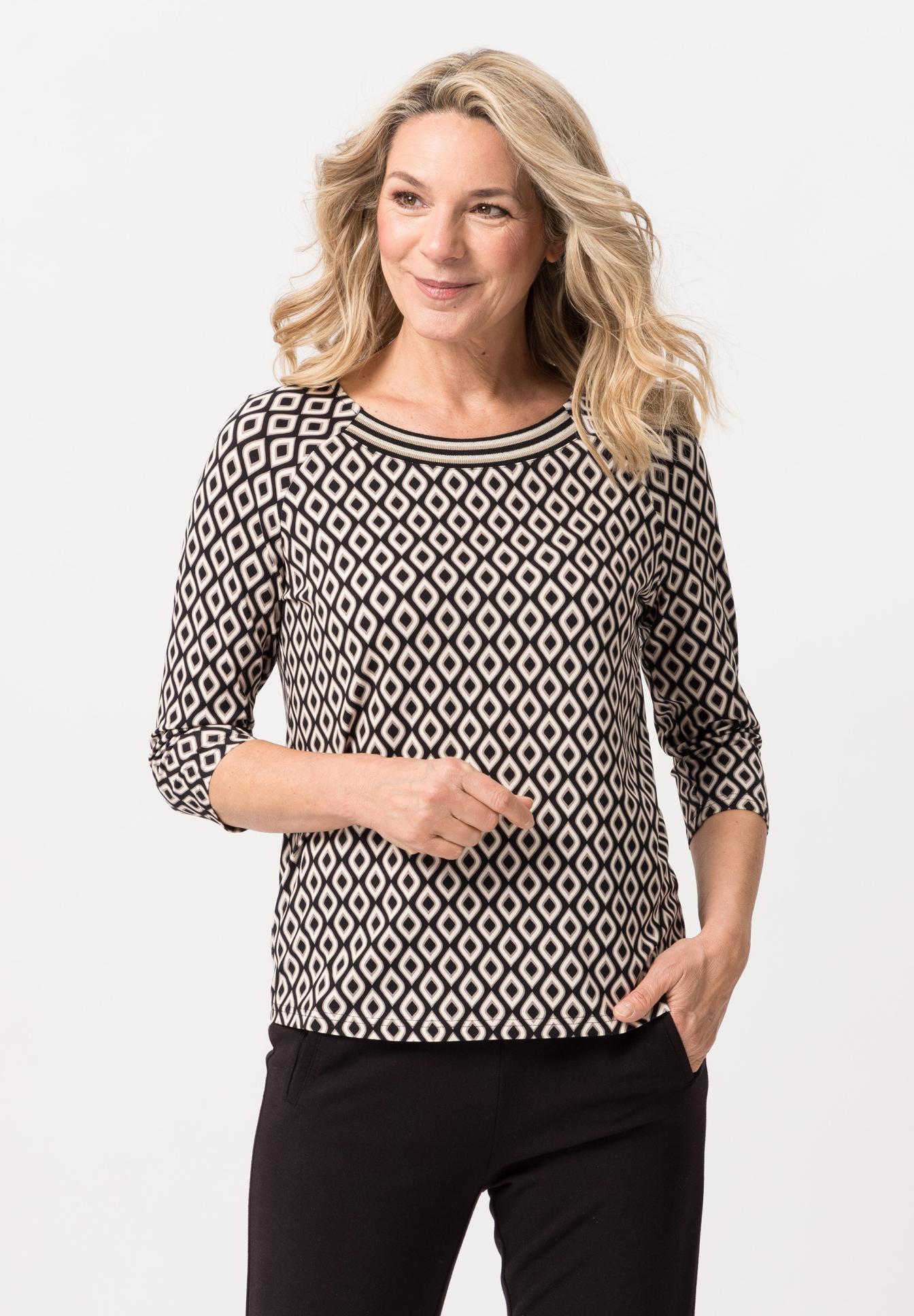 Shirt with modern raglan sleeves - Product Image 1