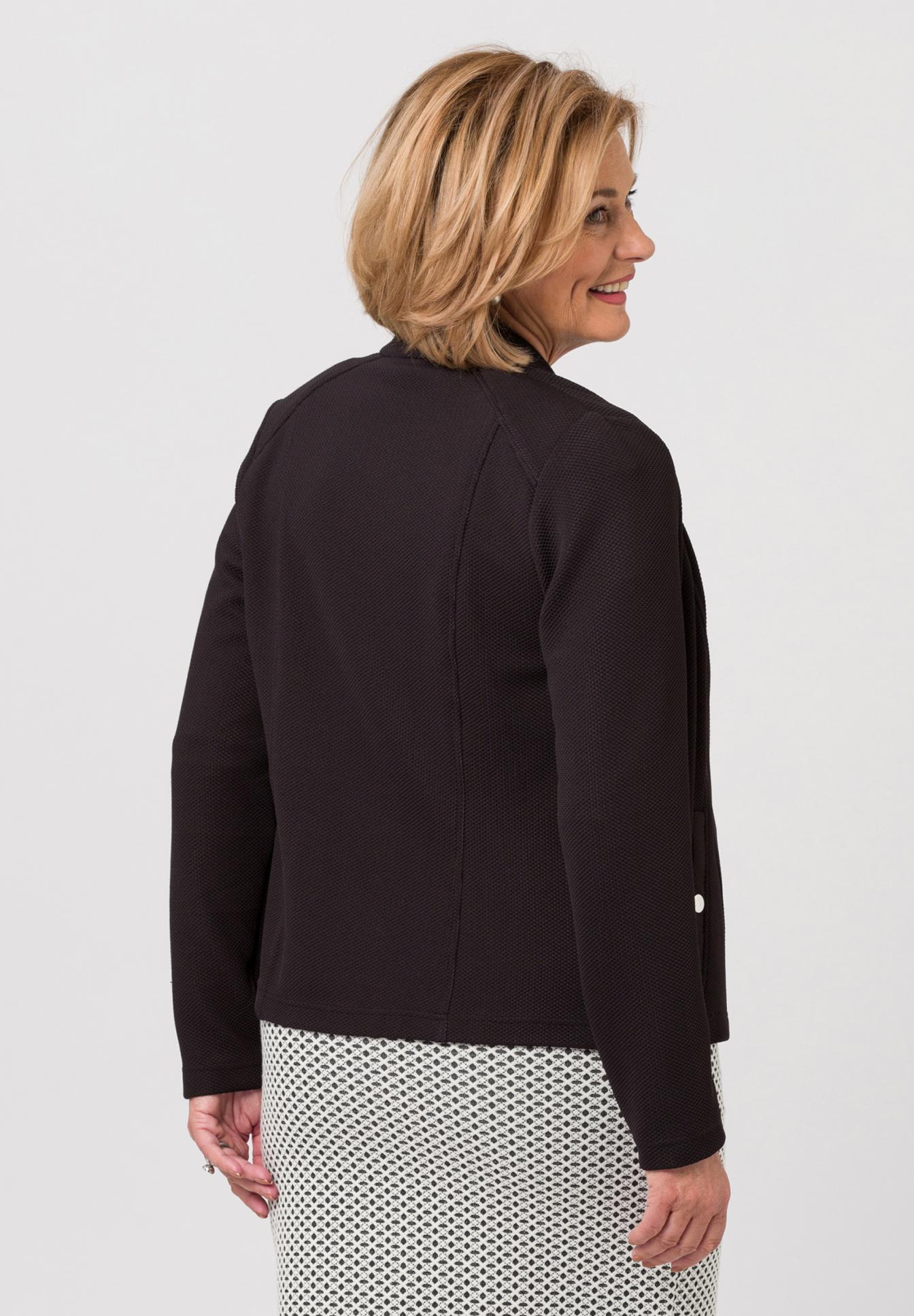 Blazerjacke in pflegeleichter PES-Struktur-Qualität - Bild 2