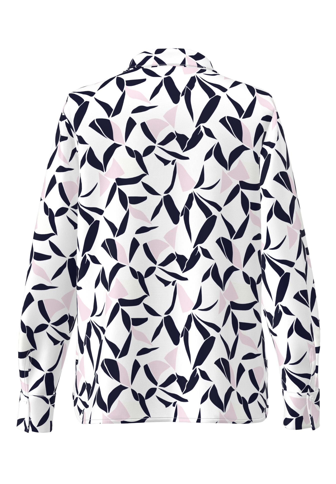 Long sleeve blouse with stylish print - Product Image 2