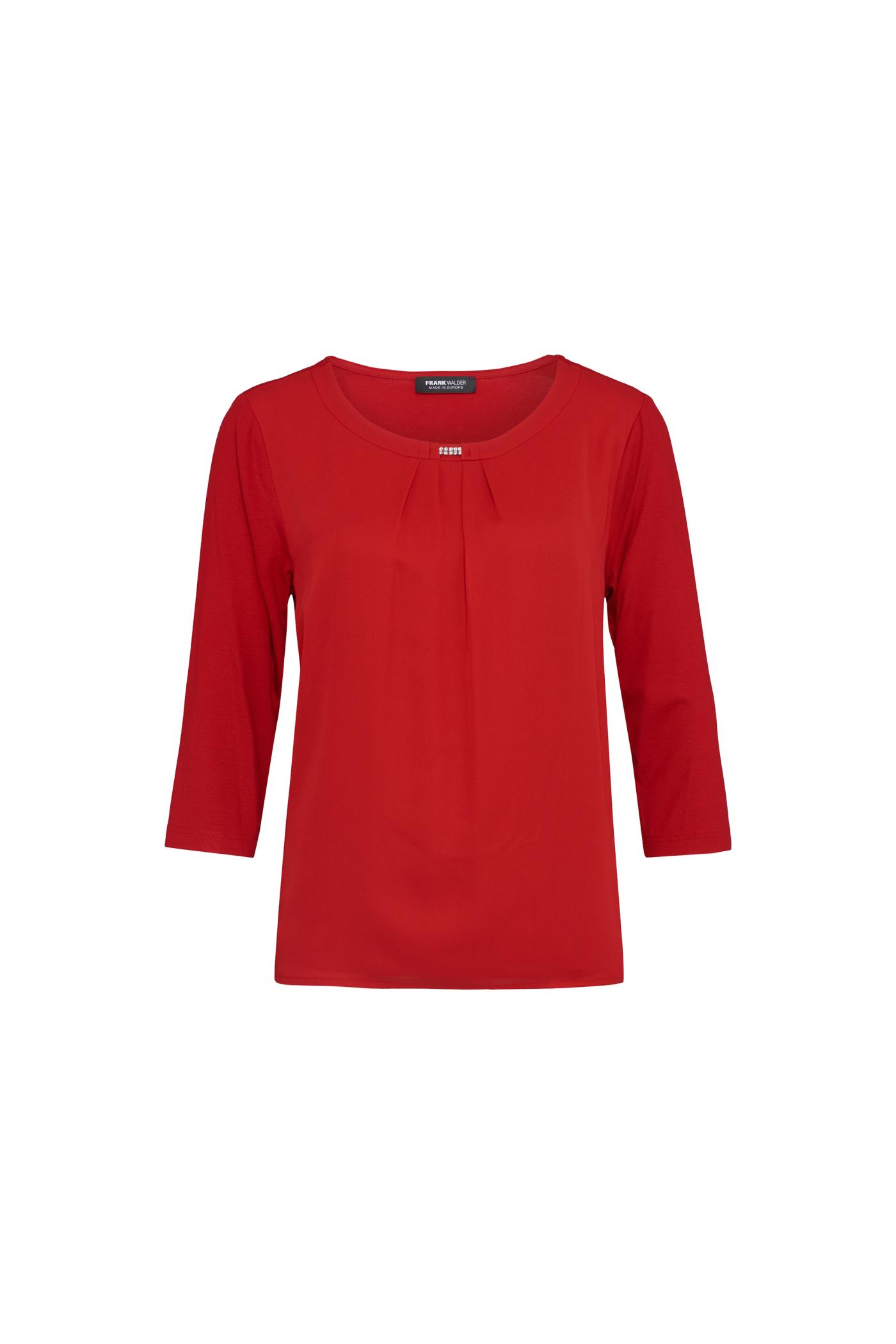 Shirt with fine rhinestone jewellery - Product Image 1