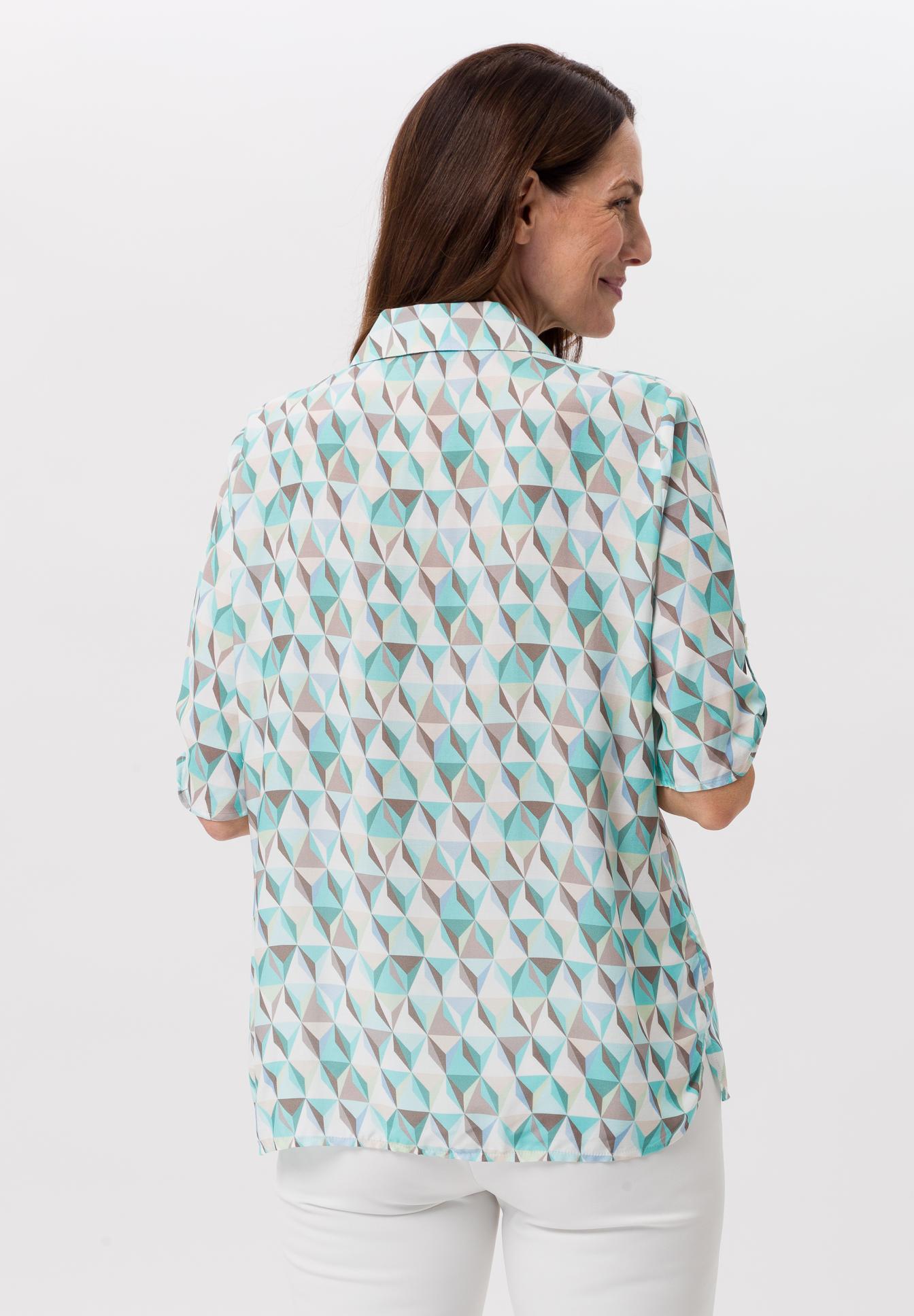 Shirt blouse in the graphic print - Bild 2