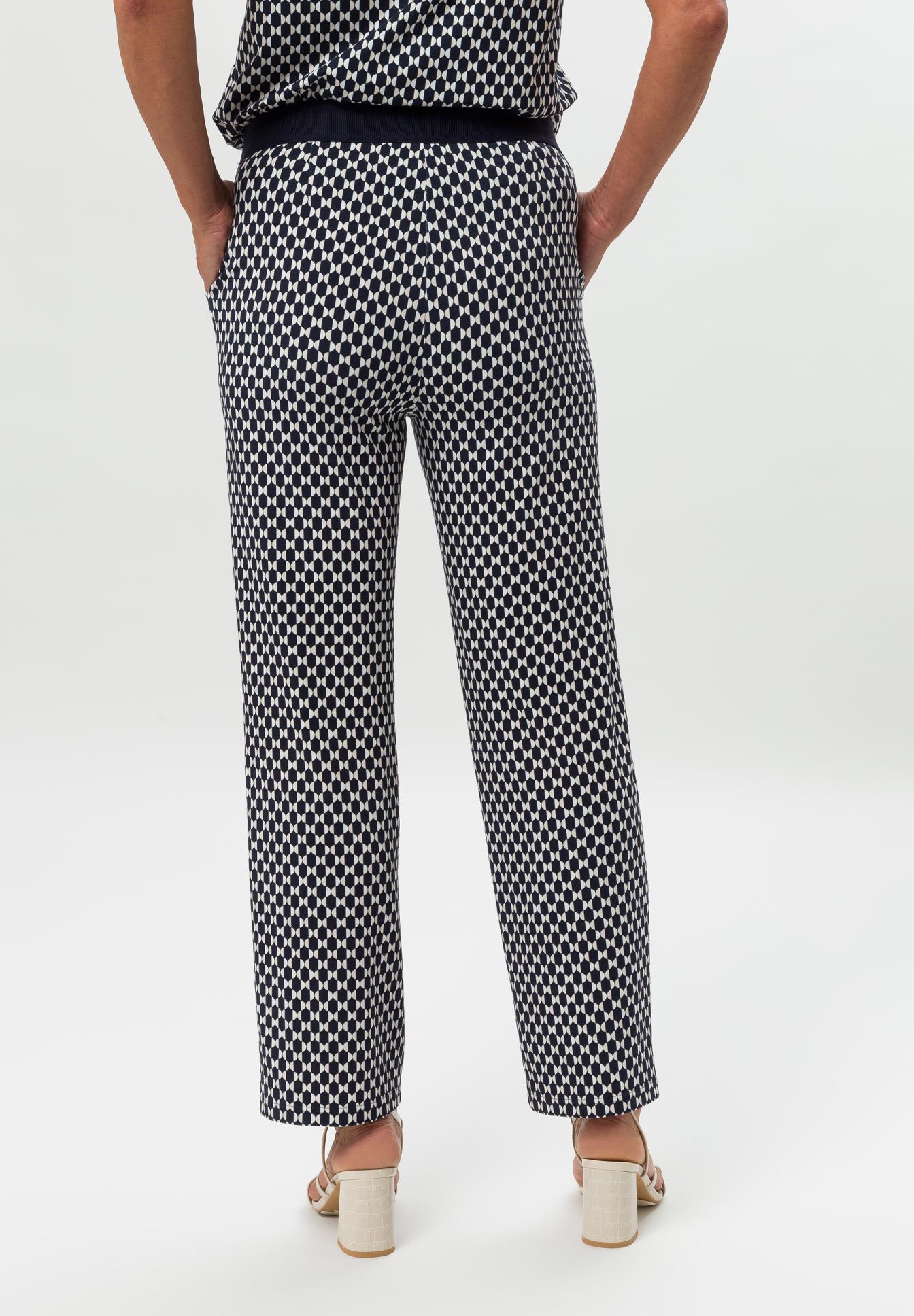 Slip-on trousers MIA with graphic eye-catching print - Bild 2