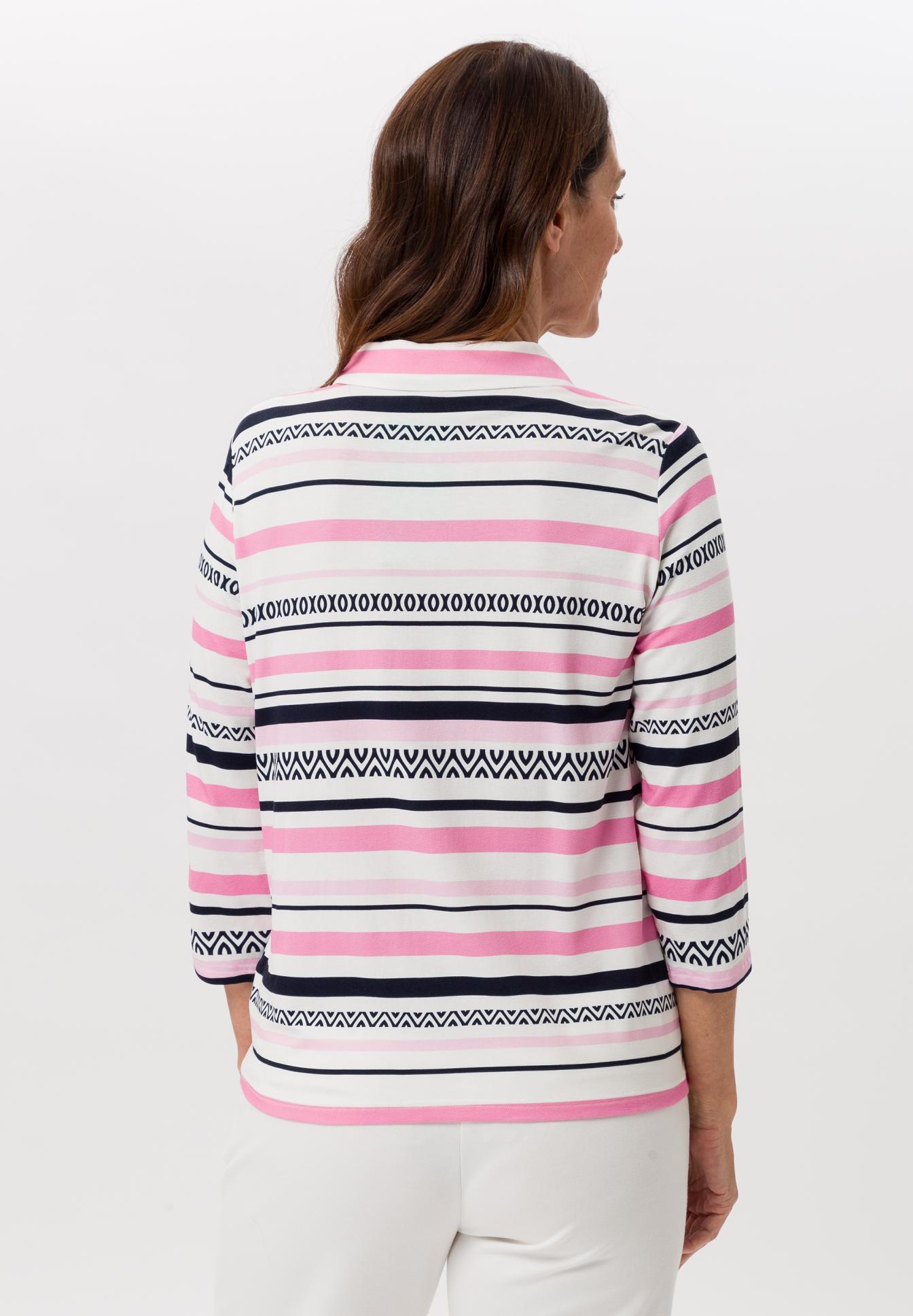 Polo-Shirt mit sportivem Zipper - Bild 2