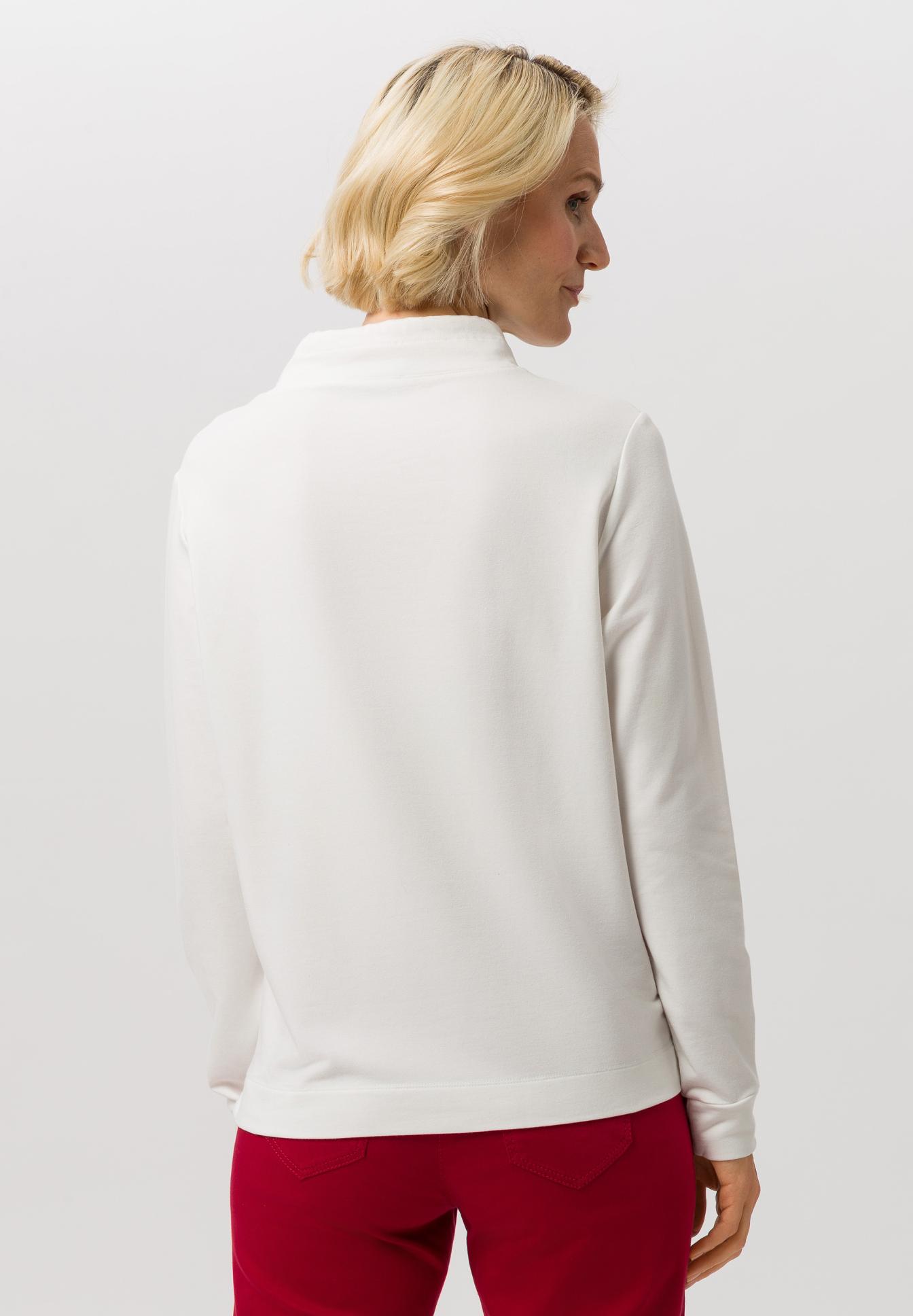Sweatshirt mit Placement-Print - Bild 2