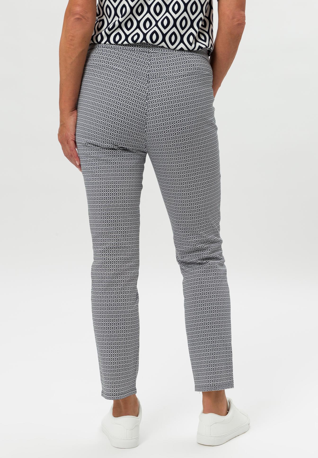 Slip-on trousers MIA with dynamic all-over pattern - Bild 2