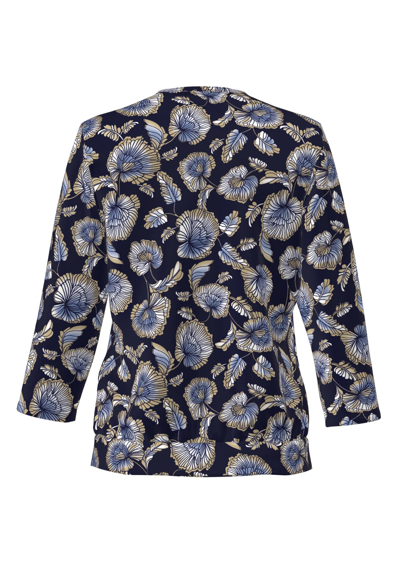 Blouse shirt with floral design - Product Image 2